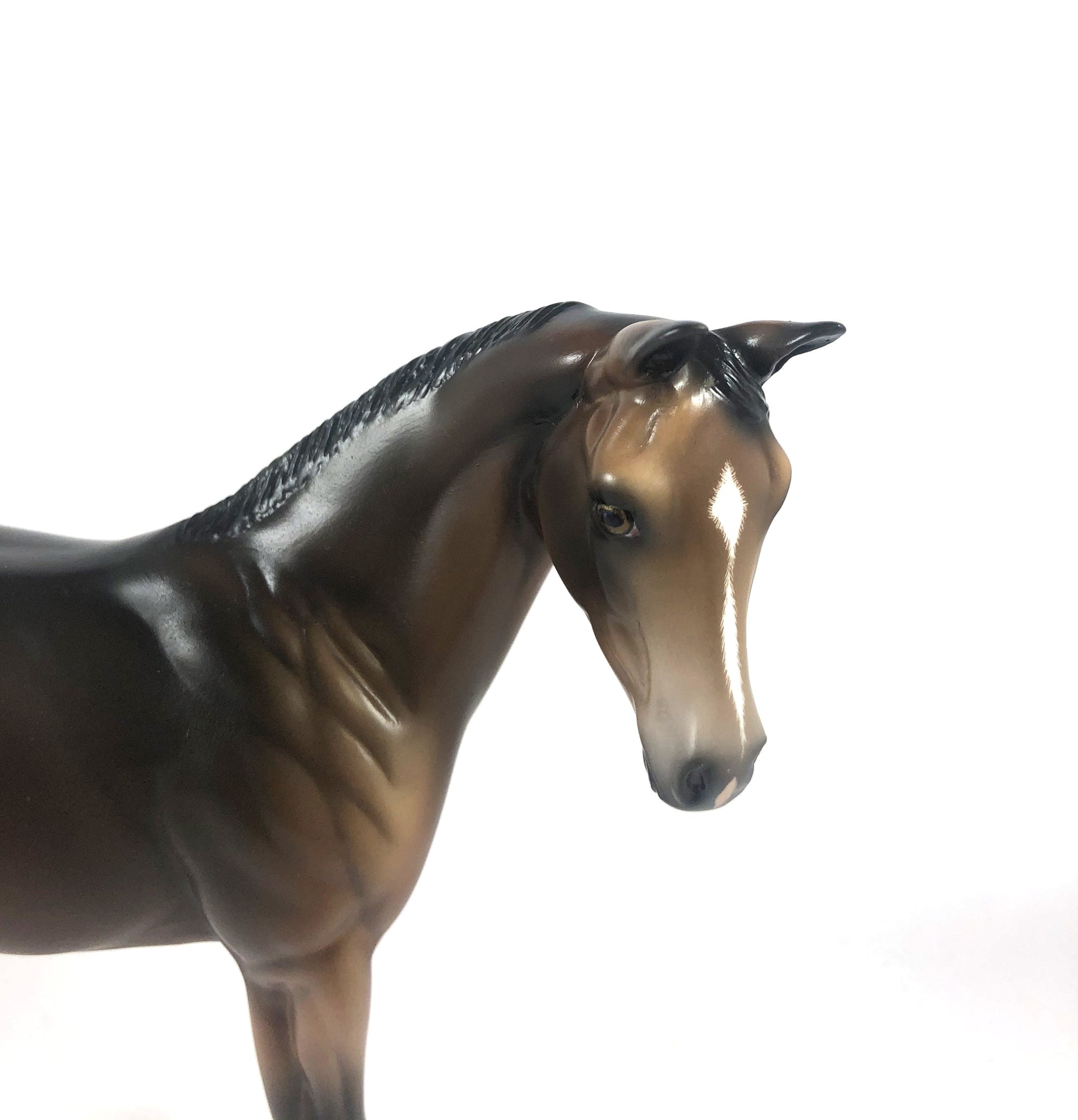 AUTUMNS SPLENDOR -OOAK BAY WEANLING MODEL HORSE BY AUDREY DIXON MM 19