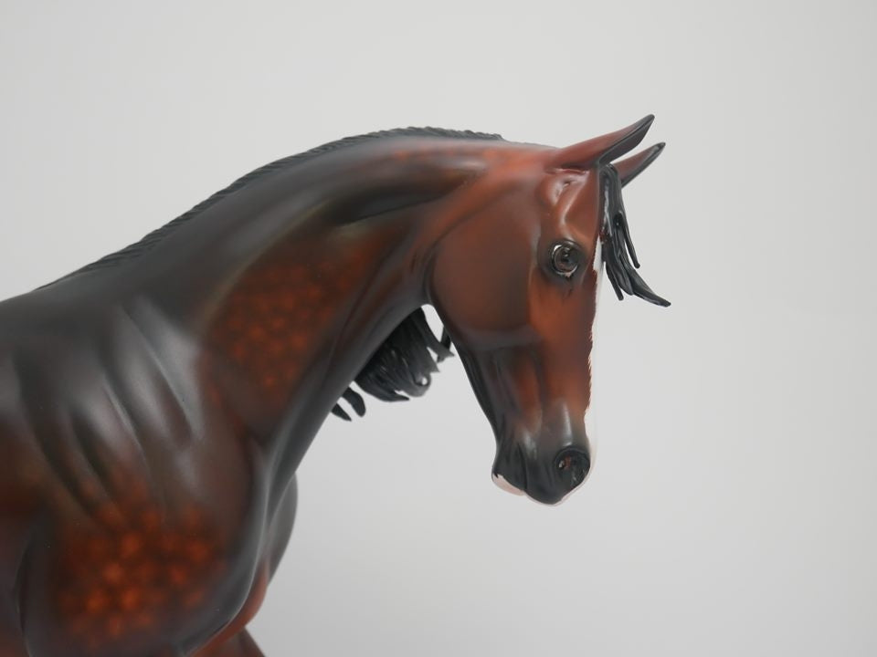 TAKE HEART -OOAK DAPPLE BAY THOROUGHBRED BY SHERYL LEISURE 4/9/20