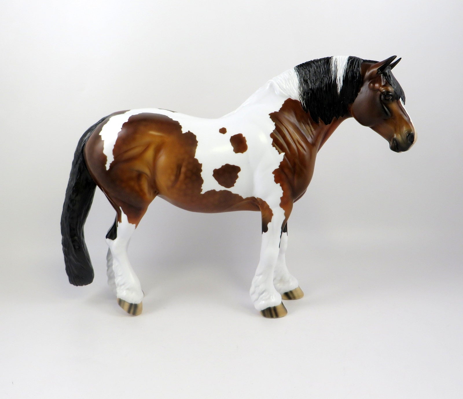 BEATHA-OOAK DAPPLE BAY TOBIANO HEAVY DRAFT MARE EQ 2019