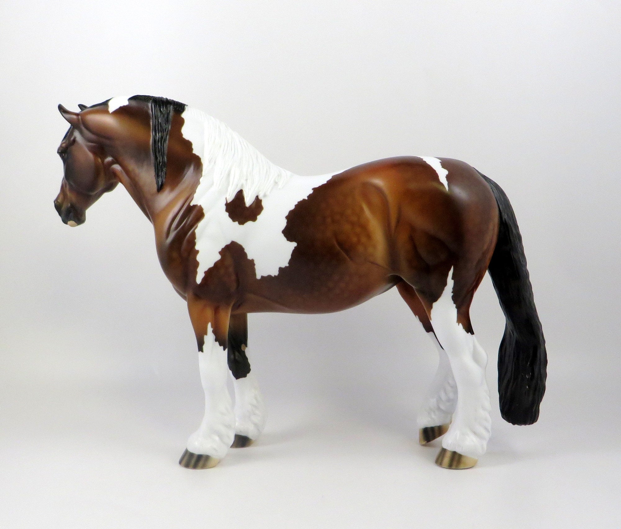 BEATHA-OOAK DAPPLE BAY TOBIANO HEAVY DRAFT MARE EQ 2019