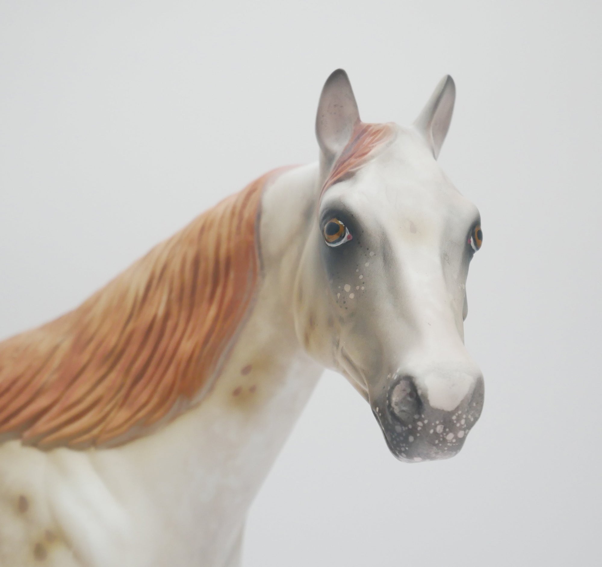BEAUTY&#39;S STAR-OOAK APPALOOSA ISH MODEL HORSE 3/13/20
