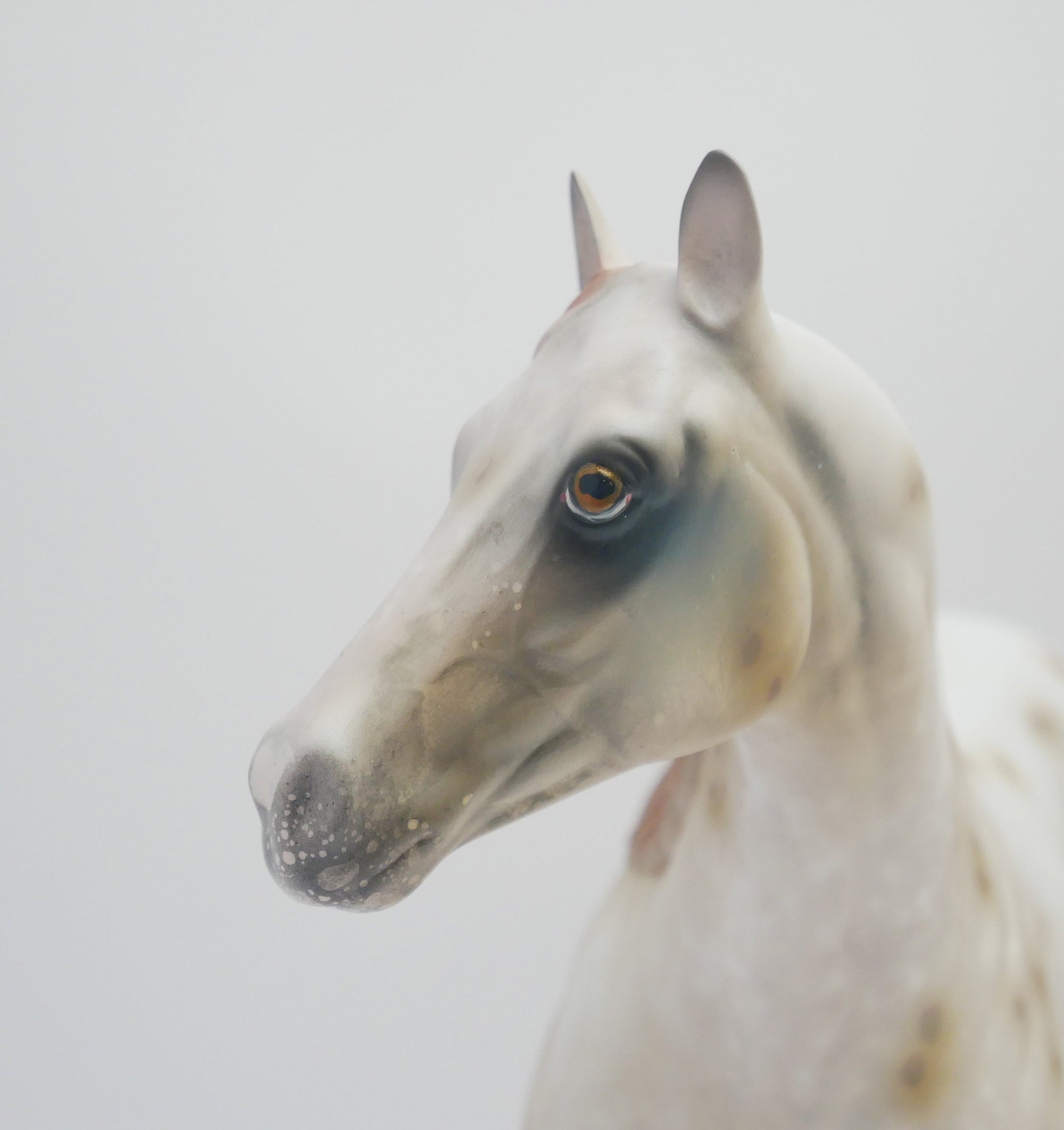 BEAUTY&#39;S STAR-OOAK APPALOOSA ISH MODEL HORSE 3/13/20