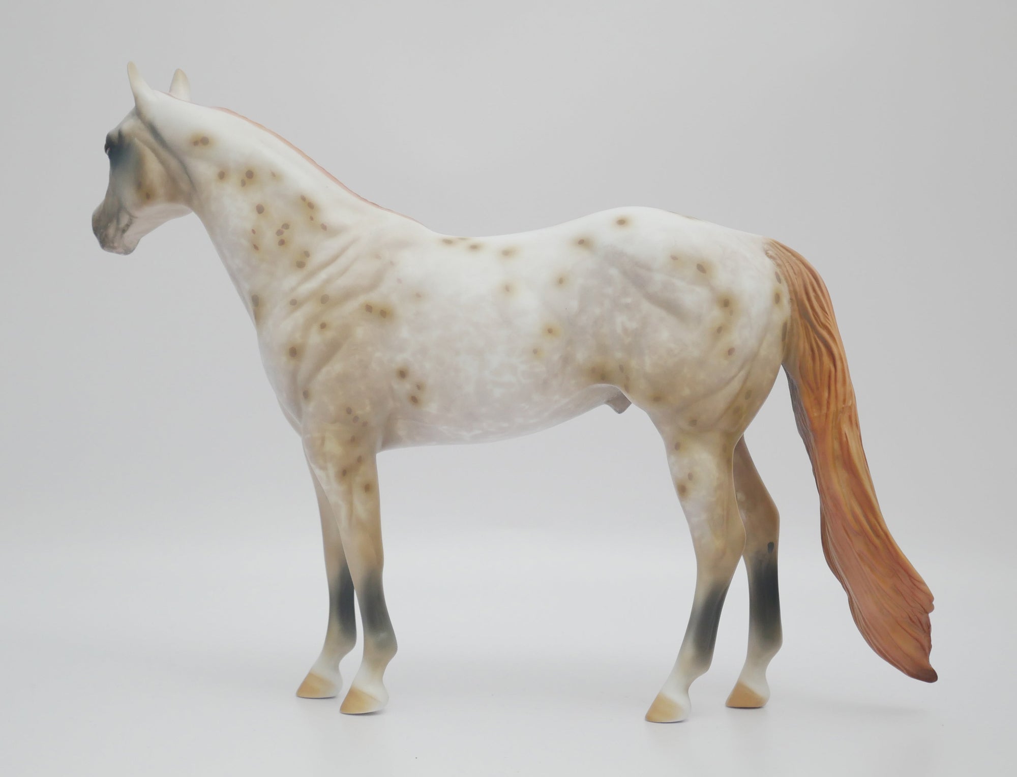 BEAUTY&#39;S STAR-OOAK APPALOOSA ISH MODEL HORSE 3/13/20