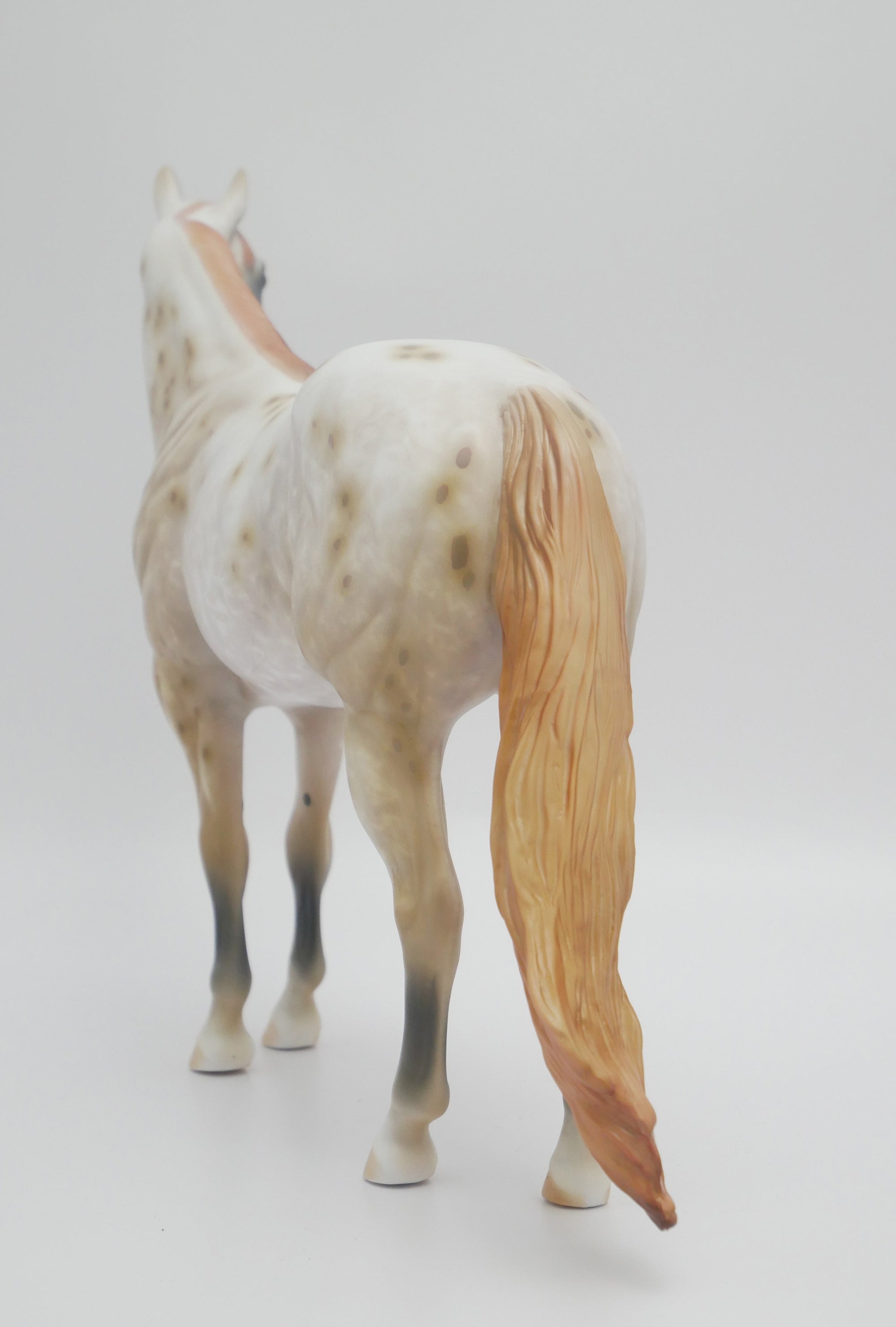 BEAUTY&#39;S STAR-OOAK APPALOOSA ISH MODEL HORSE 3/13/20
