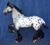BE AWESOME-OOAK BAY TROTTING DRAFT MODEL HORSE 4/24/20