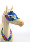 BEIGNET-OOAK MARDI GRAS FOAL MODEL HORSE DECO 2/25/20