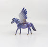 BELLE-OOAK LAVENDER PEGASUS PONY CHIP MODEL HORSE EQ 19