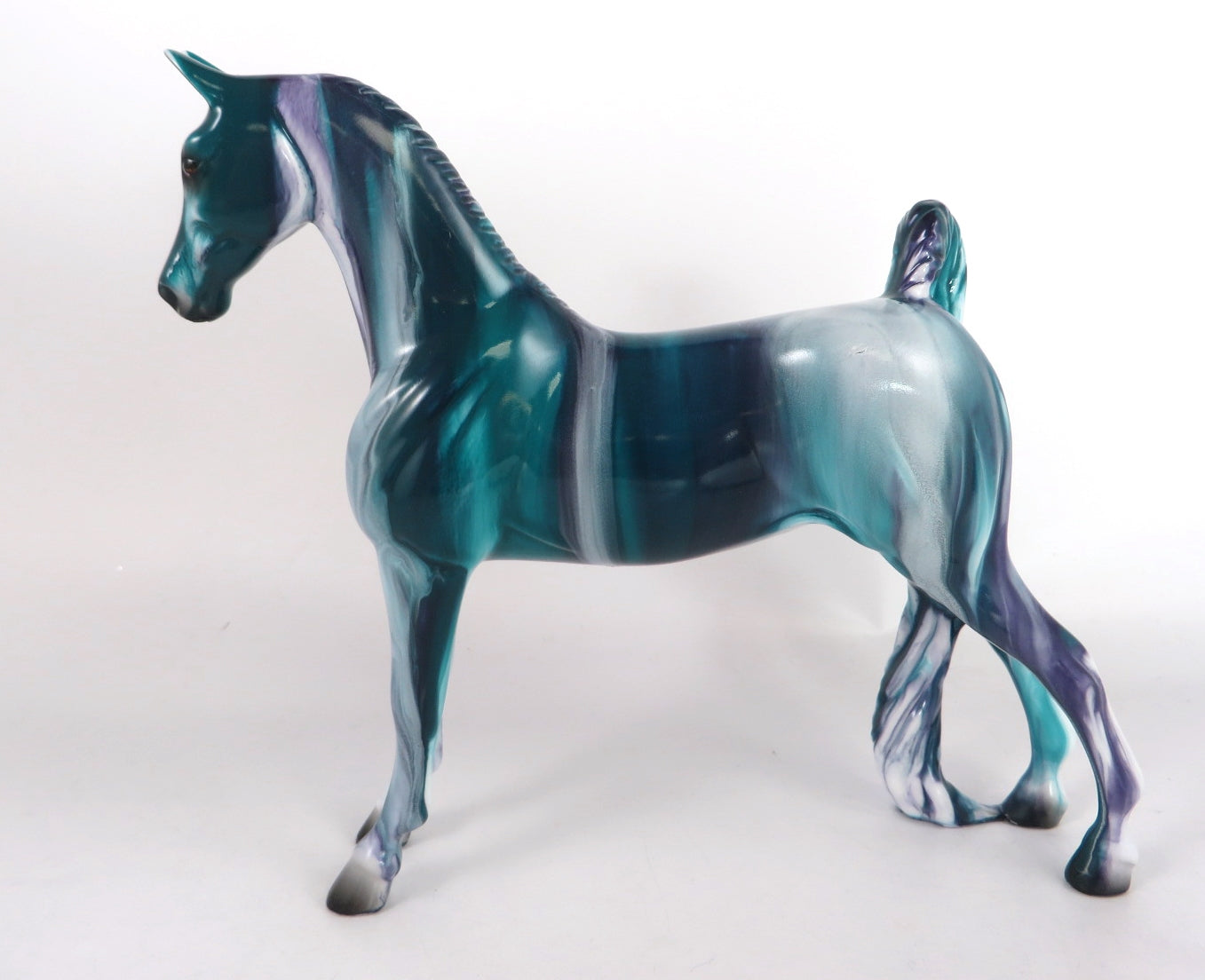 BERRY BURST RIBBON CANDY -- OOAK RIBBON CANDY DECORATOR SADDLEBRED PEBBLES BY KAYLA WESSE WHS19