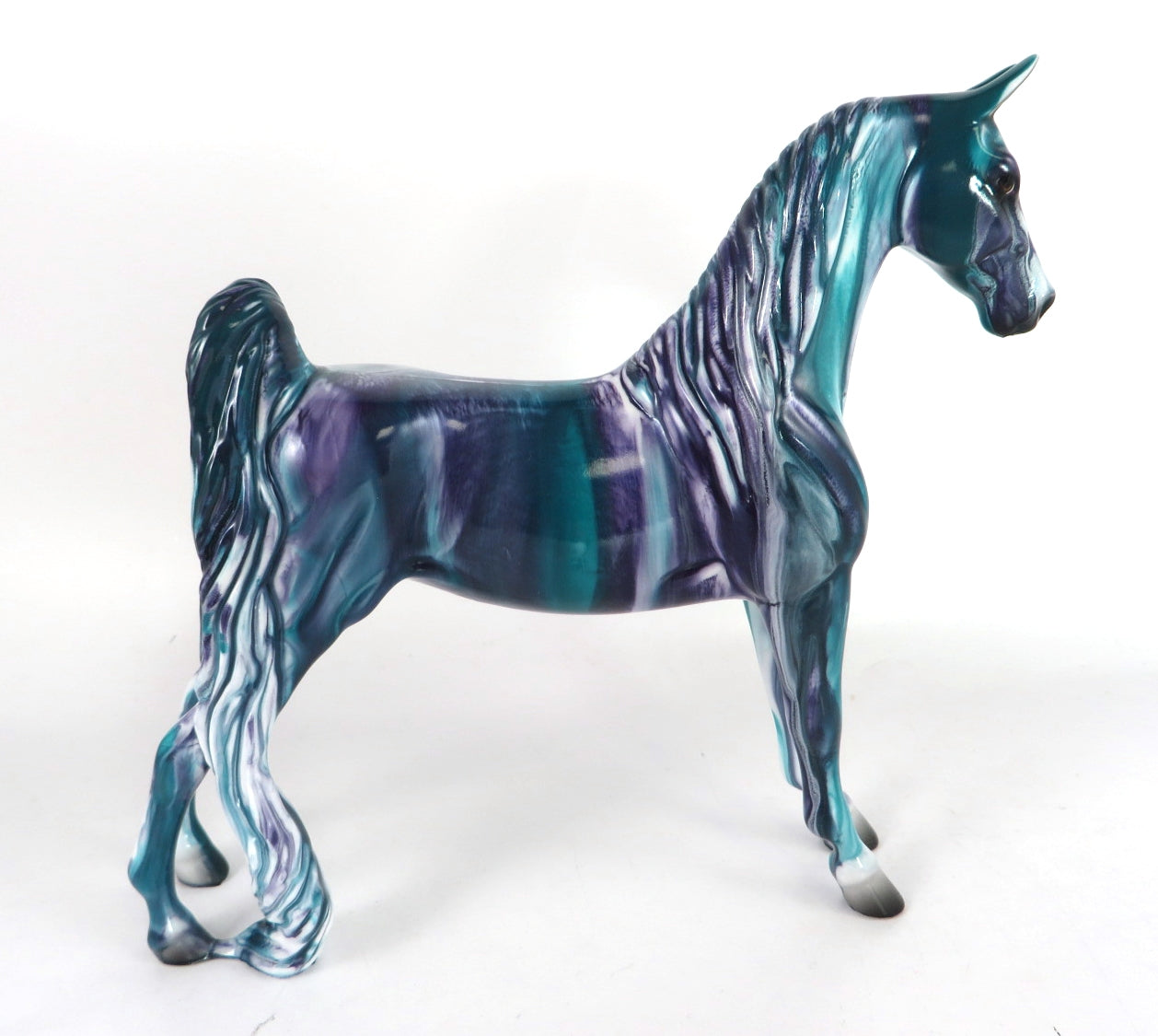 BERRY BURST RIBBON CANDY -- OOAK RIBBON CANDY DECORATOR SADDLEBRED PEBBLES BY KAYLA WESSE WHS19