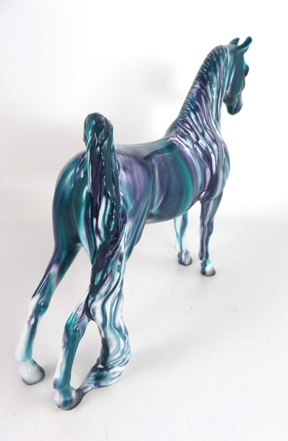 BERRY BURST RIBBON CANDY -- OOAK RIBBON CANDY DECORATOR SADDLEBRED PEBBLES BY KAYLA WESSE WHS19