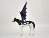 Black Cats-OOAK Stock Horse Bat Chip By Audrey Dixon MM 2020