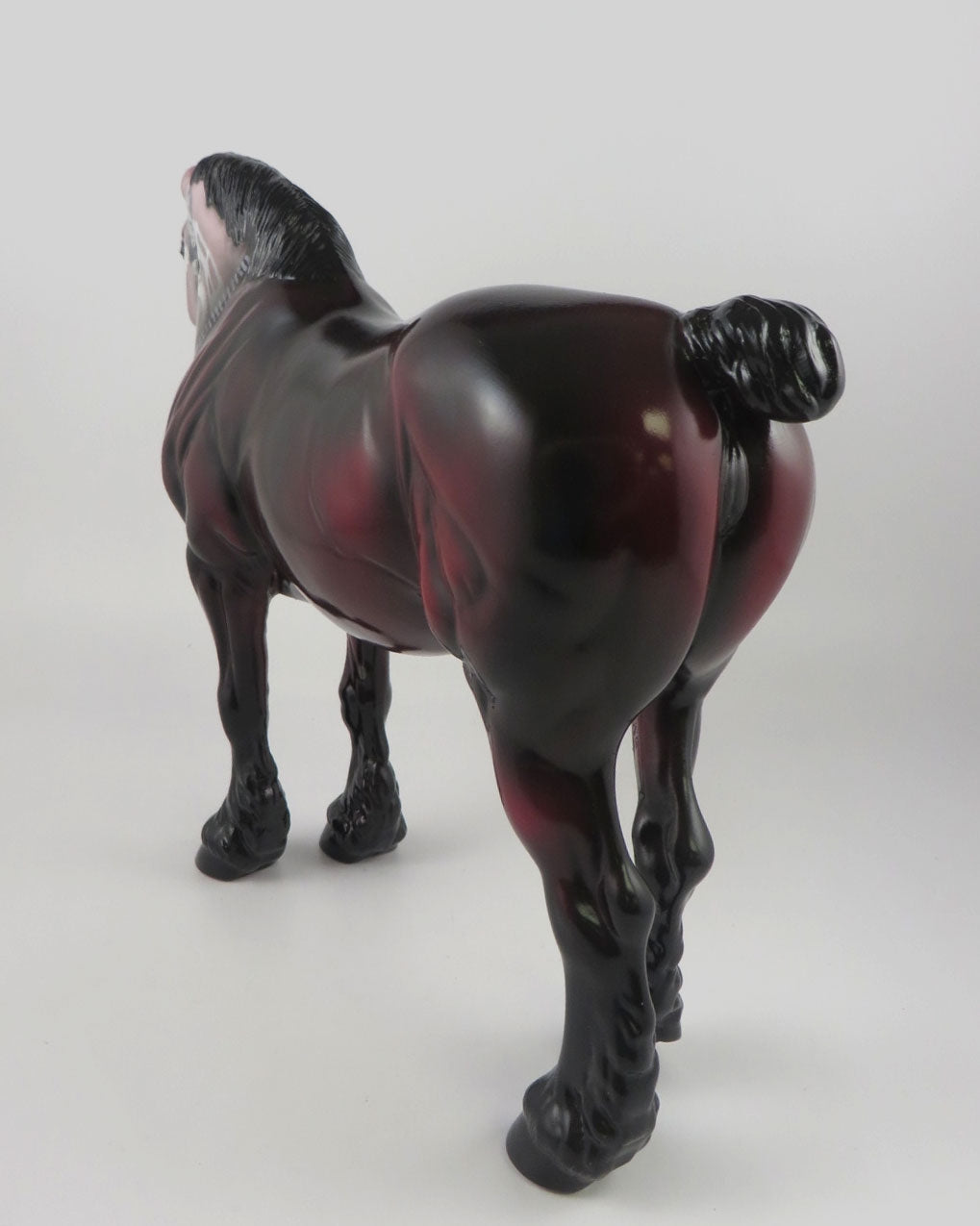 BLADGEN - OOAK STEAM PUNK DECORATOR HEAVY DRAFT MARE BY DAWN QUICK MM19