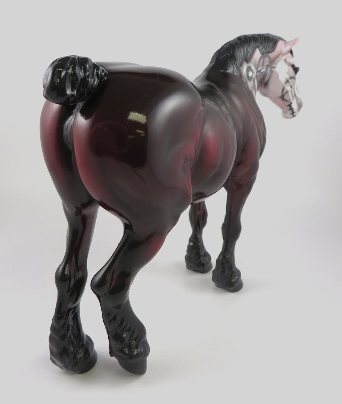 BLADGEN - OOAK STEAM PUNK DECORATOR HEAVY DRAFT MARE BY DAWN QUICK MM19