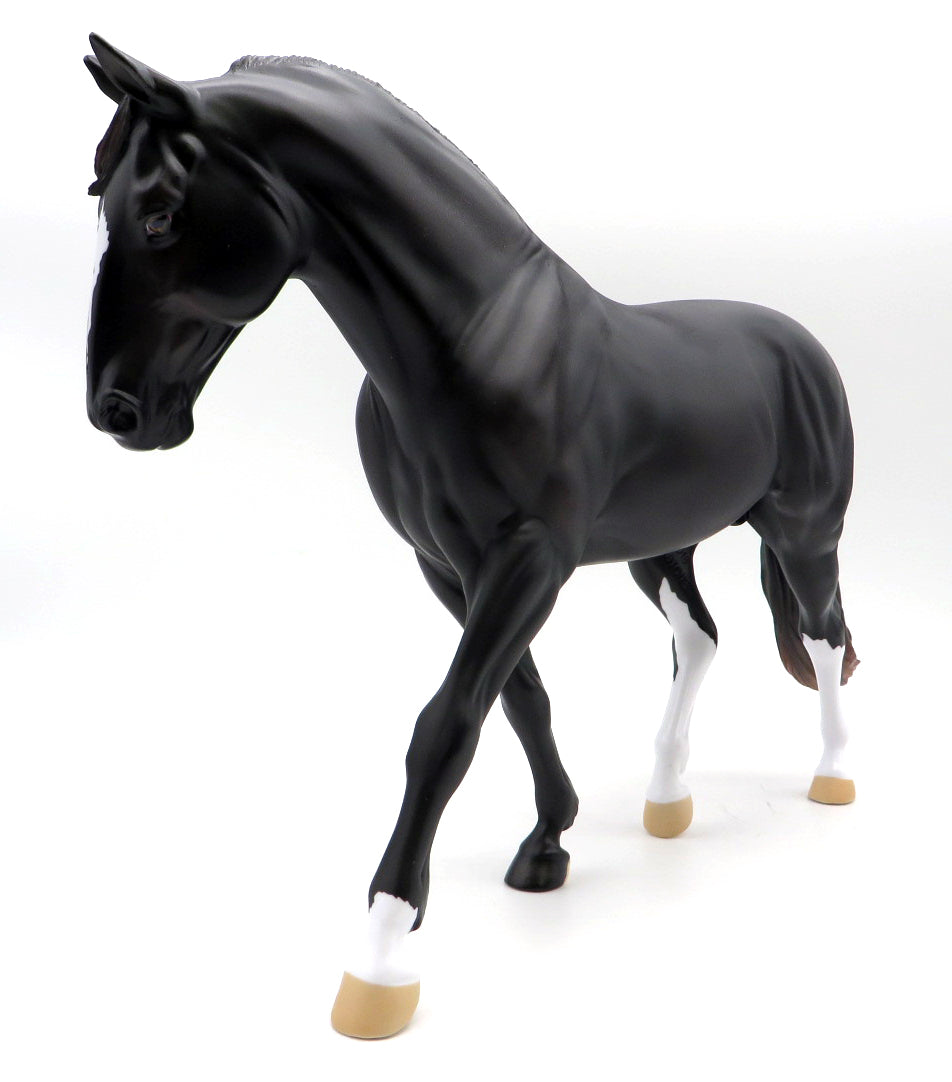 Blood Oathe OOAK Sun Burnt Black Irish Draft Painted By Ellen MM 21