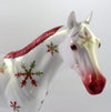 BLUSTERY MORNING - OOAK SNOWFLAKE CHRISTMAS DECORATOR BY MISSY FOX WHS19
