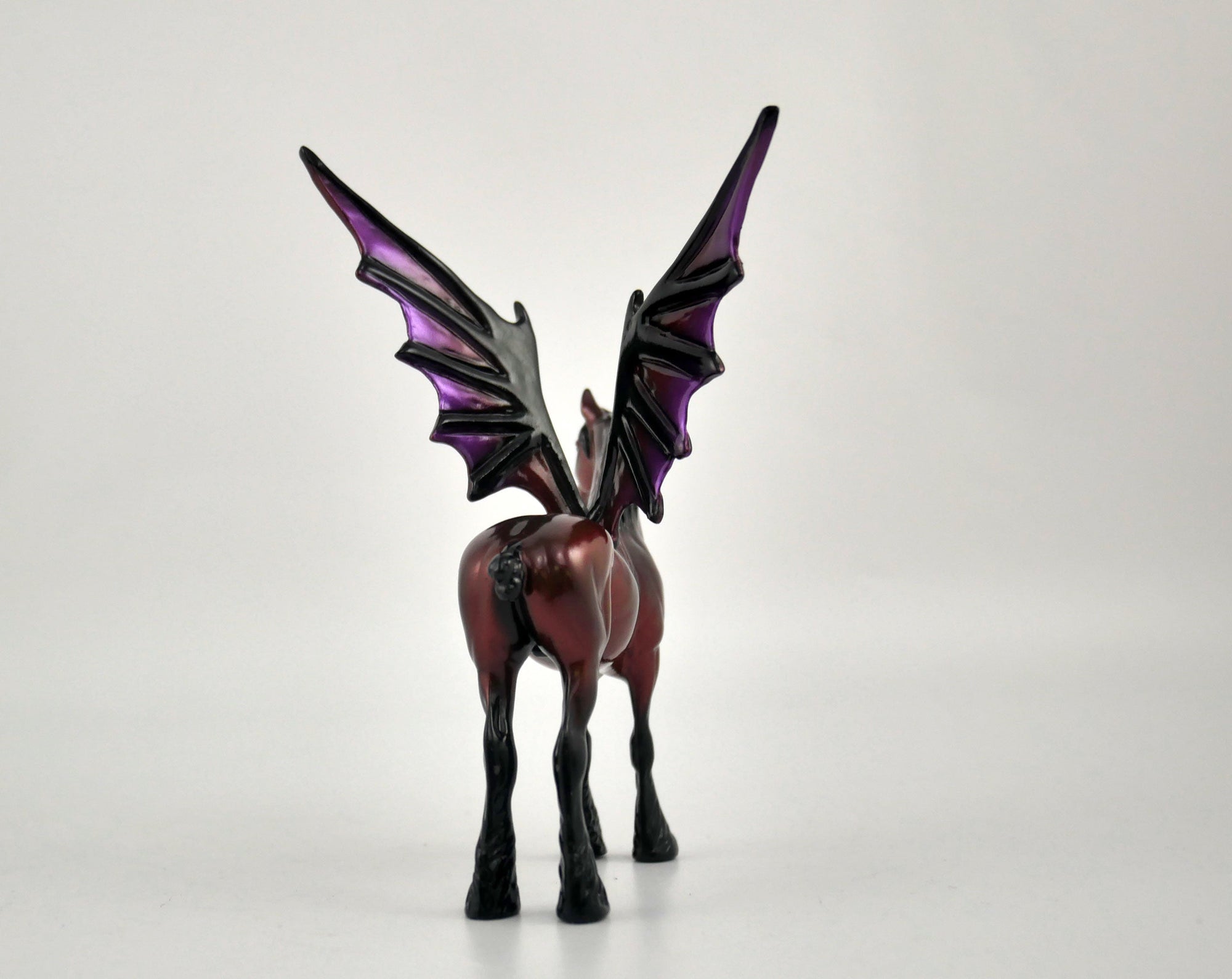 Bones and Roses-OOAK Standing Draft Bat Chip