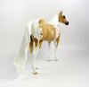 BORS-OOAK PALOMINO TOBIANO ISH MODEL HORSE EQ 19