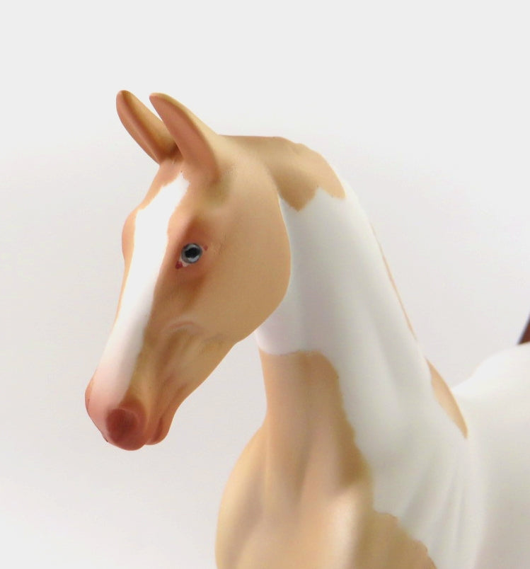 BRANDY- OOAK PERLINO TOBIANO SADDLEBRED PEBBLES BY AUDREY DIXON WHS19