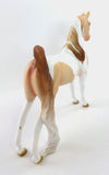 BRANDY- OOAK PERLINO TOBIANO SADDLEBRED PEBBLES BY AUDREY DIXON WHS19