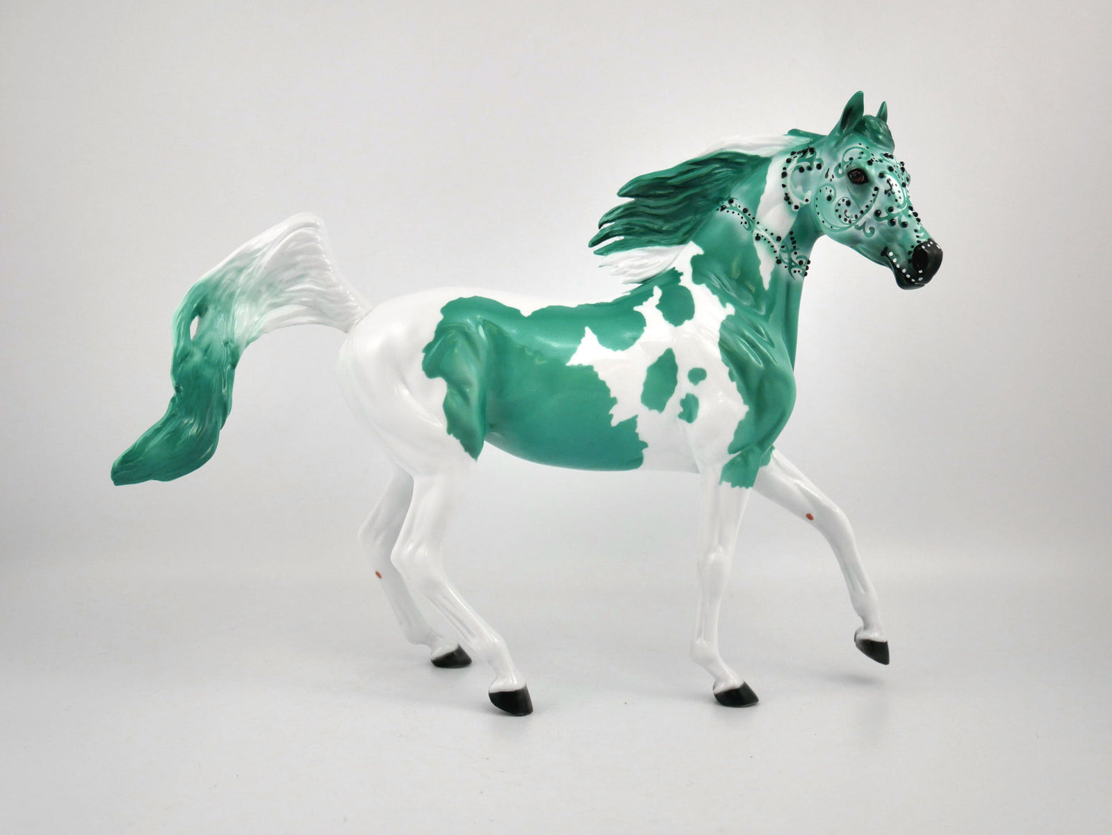 Brisa-OOAK Sugar Skull Arabian Mare Sugar Skull by Dawn Quick MM 2020