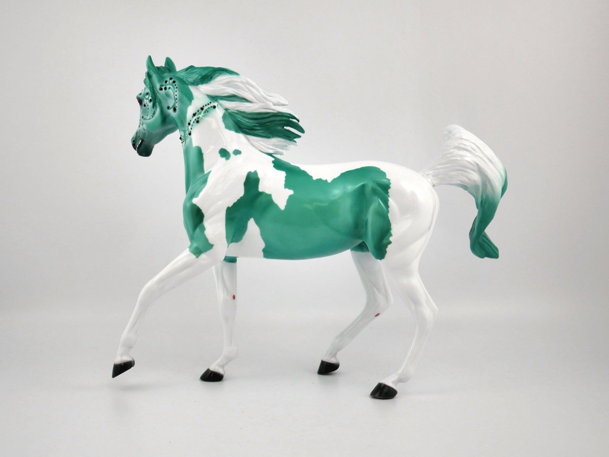 Brisa-OOAK Sugar Skull Arabian Mare Sugar Skull by Dawn Quick MM 2020