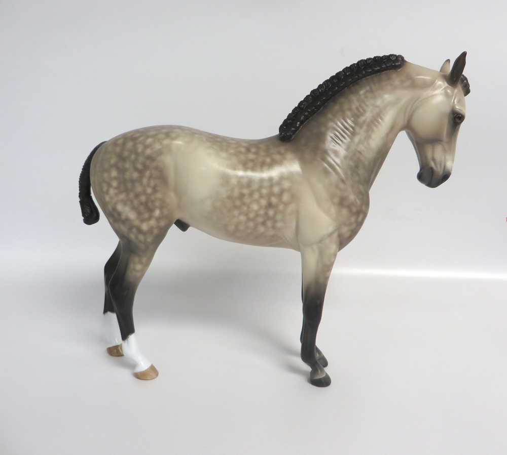 OUTLAW- OOAK DAPPLED BUCKSKIN ANDY  SHERYL LEISURE  3-15-19