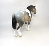 RED ZONE- OOAK BAY ROAN DRAFT MARE BY DAWN QUICK SB19