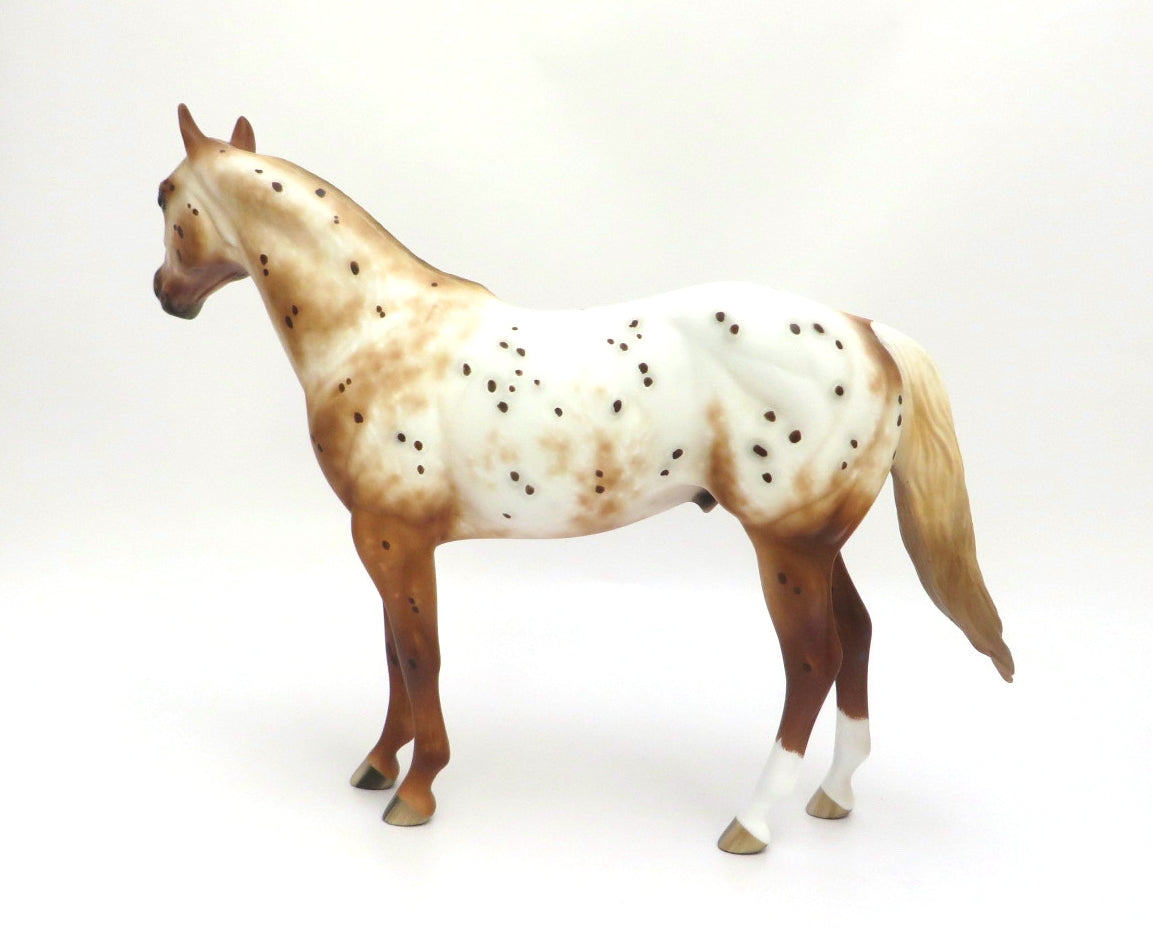 CA TE DIT - OOAK CHESTNUT APPALOOSA ISH BY SHERYL LEISURE 3/4/20