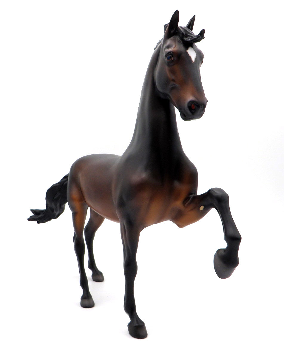 Calabasas-OOAK Dapple Bay Saddlebred  by Caroline Boydston 10/11/21