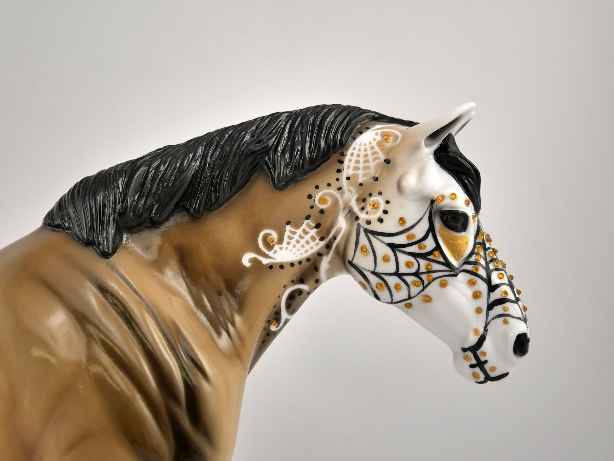 Calida- OOAK Sugar Skull Heavy Draft Horse By Dawn Quick  MM 2020