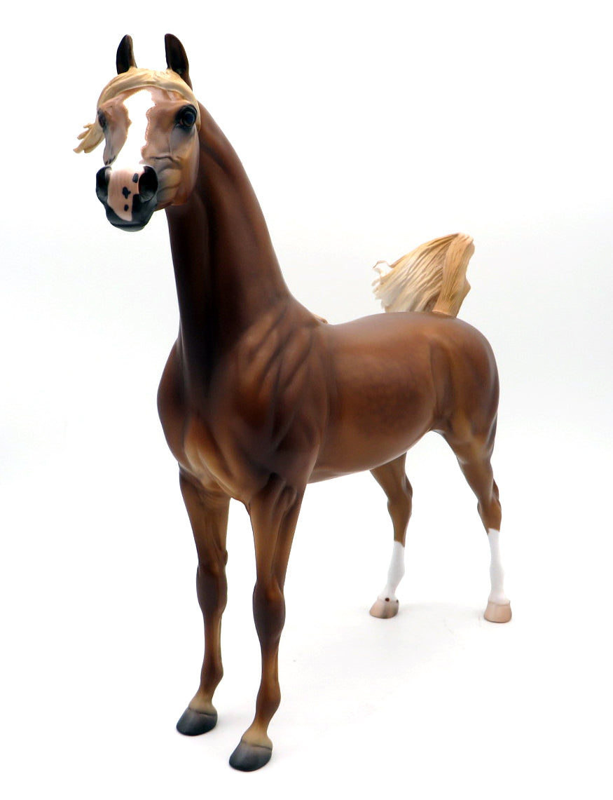 Calista-OOAK Dapple Chestnut  by Caroline Boydston 10/11/21