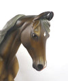 CALL THE MIDWIFE -OOAK SOOTY PALOMINO MARWARI THOROUGHBRED MODEL HORSE BY KAYLA WESSE 1/14/20