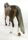 CALL THE MIDWIFE -OOAK SOOTY PALOMINO MARWARI THOROUGHBRED MODEL HORSE BY KAYLA WESSE 1/14/20