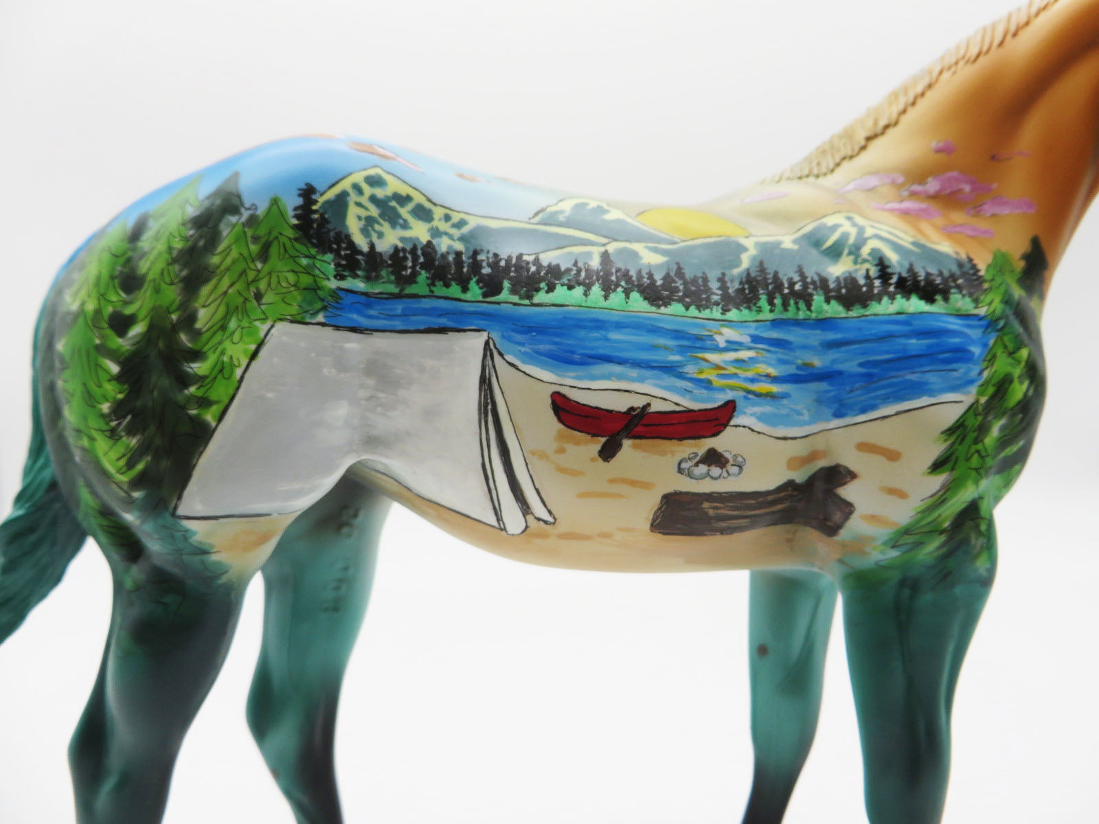 CAMPING DAY-N-NITE - OOAK - DECORATOR WEANLING  BY JAS FANNING