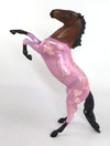 CANDY MAN  -OOAK VALENTINE DECO HEART REARING HORSE 2/14/20