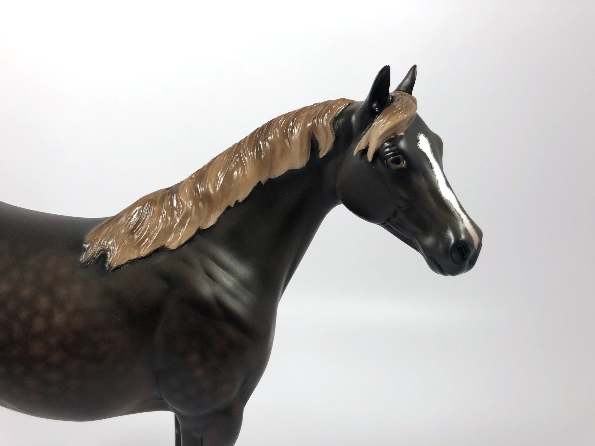 CARAMEL CREAM-OOAK LIVER CHESTNUT CM ISH MODEL HORSE BY SHERYL LEISURE 4/25/19
