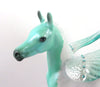 CASSIEL- OOAK SEA GLASS PINTALOOSA CUSTOM ARABIAN FOAL MODEL HORSE 1/8/2020
