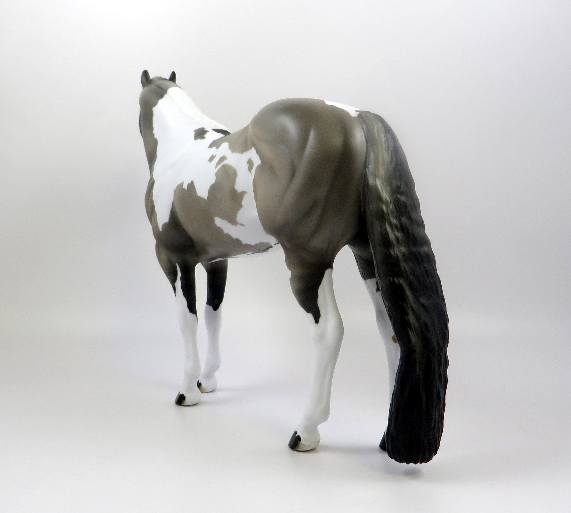 CEDANY-OOAK GRULLA ISH MODEL HORSE EQ 19