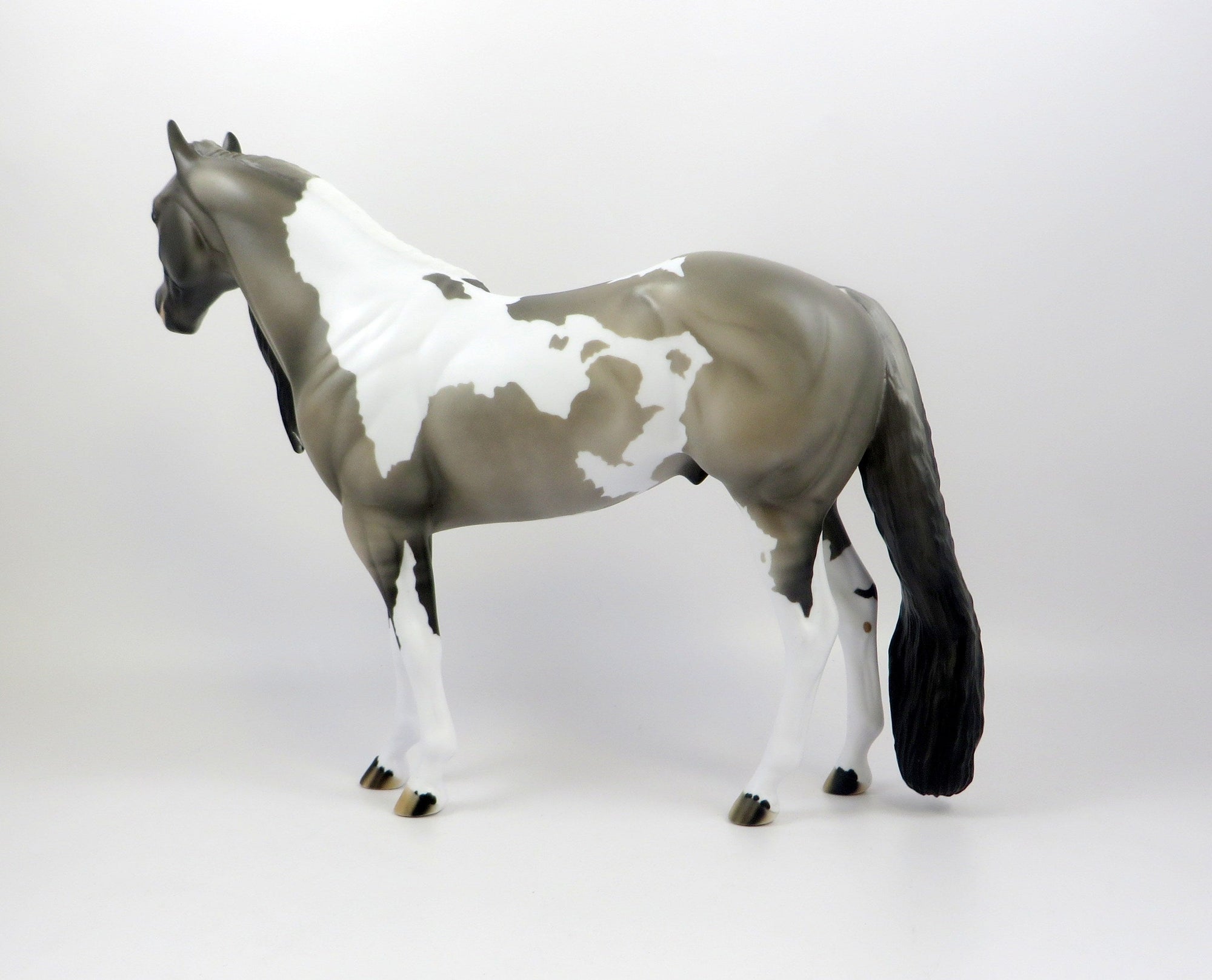 CEDANY-OOAK GRULLA ISH MODEL HORSE EQ 19