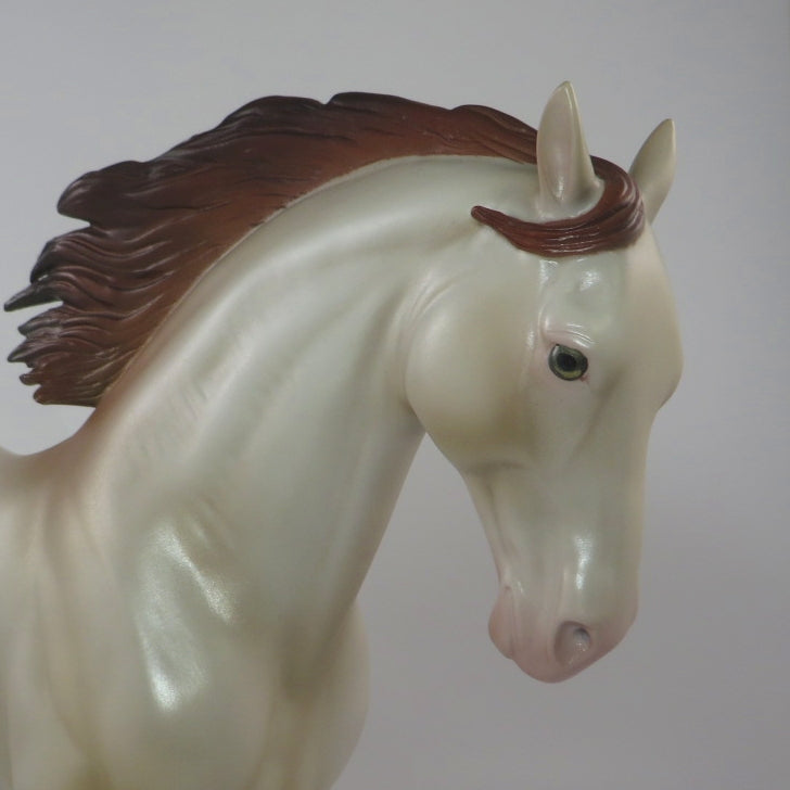 CHAMPAGNE AND CAVIAR-LE? 3RD LOYALTY RELEASE CHAMPAGNE ANDALUSIAN  MODEL HORSE 2/18/20 ***GOLD CLUB***