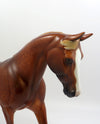 CHANEL-OOAK CHESTNUT PALOUSE MODEL HORSE BY SHERYL LEISURE EQ 19
