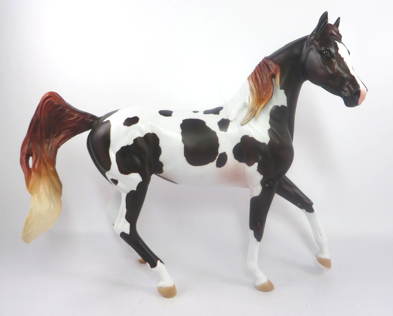 CHAR DO NEIGH -OOAK BAY PINTO ARABIAN MARE BY AUDREY DIXON SB20