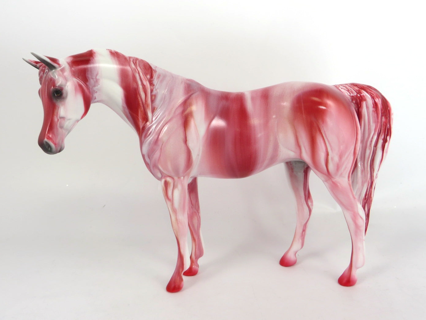 CHERRY RIBBON CANDY - OOAK RIBBON CANDY ARABIAN MARE PEBBLES BY MISSY FOX WHS19