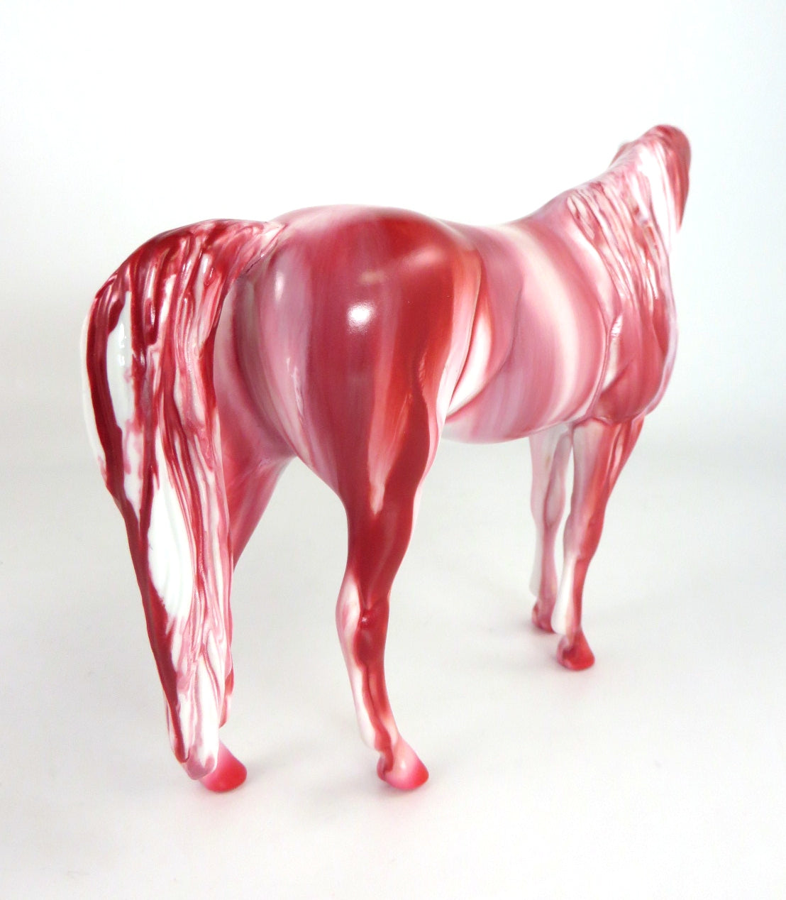 CHERRY RIBBON CANDY - OOAK RIBBON CANDY ARABIAN MARE PEBBLES BY MISSY FOX WHS19