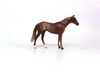 CLEATS  - OOAK CHESTNUT RABICANO THOROUGHBRED  CHIP BY AUDREY DIXON SB19