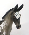 CHICO-OOAK GRULLA APPALOOSA WEANLING MULE MODEL HORSE 2/12/20