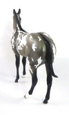 CHICO-OOAK GRULLA APPALOOSA WEANLING MULE MODEL HORSE 2/12/20