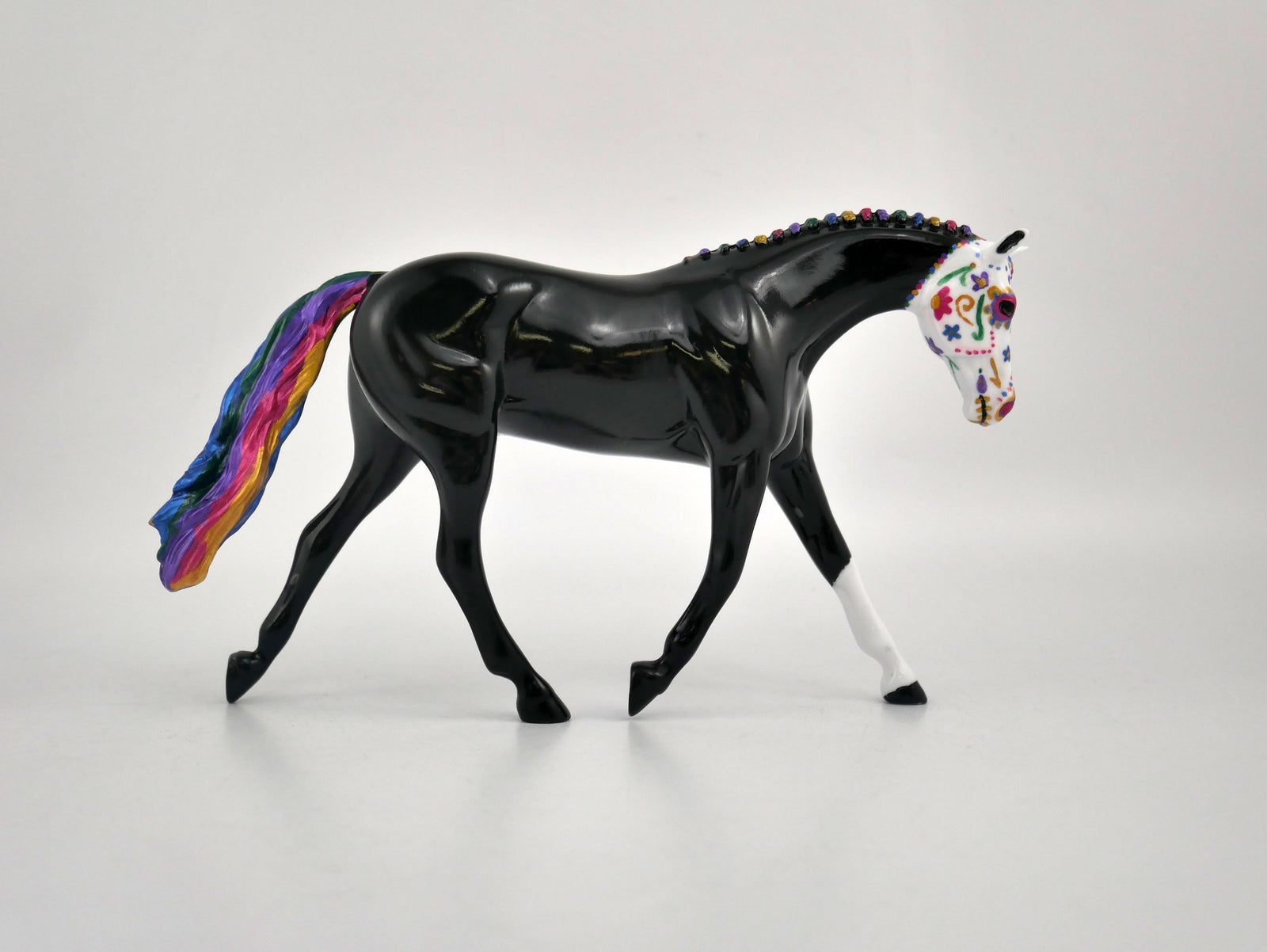 Chimo-OOAK Sugar Skull Decorator Pebbles Warmblood MM 2020