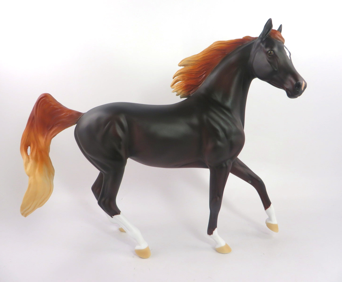 CHRISTMAS BELL - LE-15 LIVER CHESTNUT ARABIAN MARE BY KAYLA WESSE WHS19