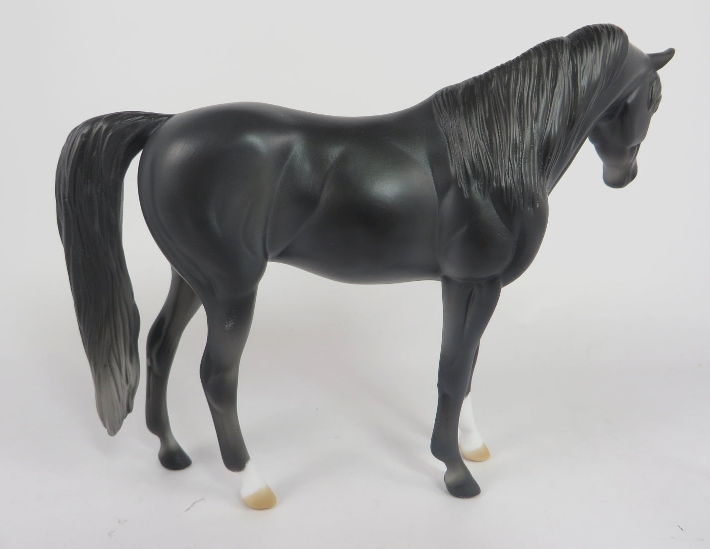 JINGLE BELLE-OOAK BLACK ARABIAN MARE PEBBLE BY KAYLA WESSE  WHS 19